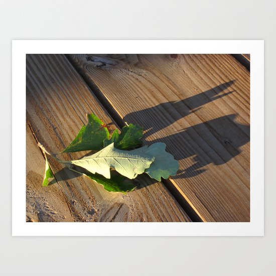 Leaves Me This Resting Place Art Print