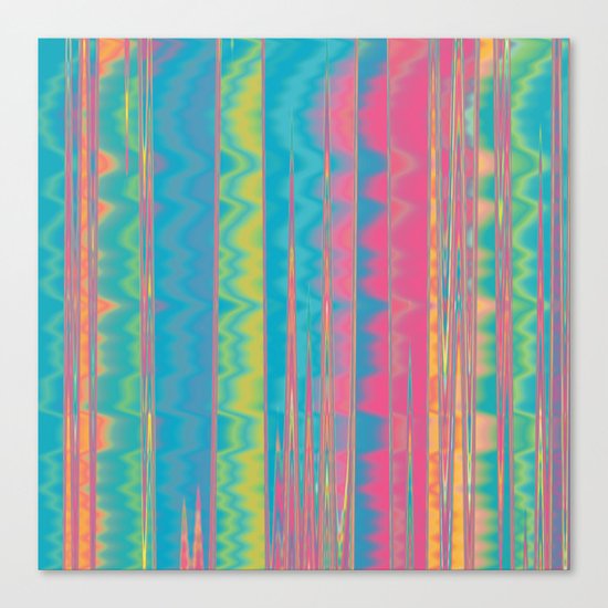 Crazy Colors. Canvas Print