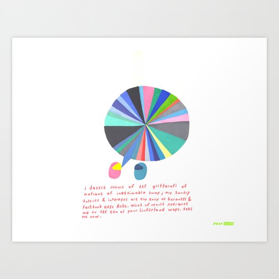 That Nagging Thorn Art Print