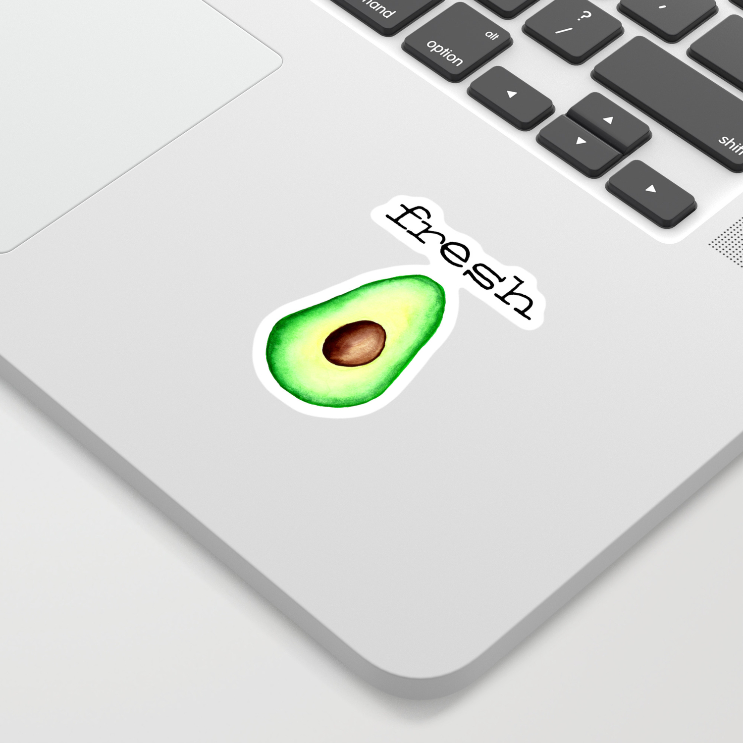 Fresh Avocado Fr E Sh A Voca Do Sticker By Laurabethlove Society6