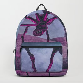 Attack of the Spiders from Mars Backpack | Guggenheim, Long Exposure, Art, Sculpture, Terror, Giantspider, Spider, Arachnophobia, Digital, Photo 