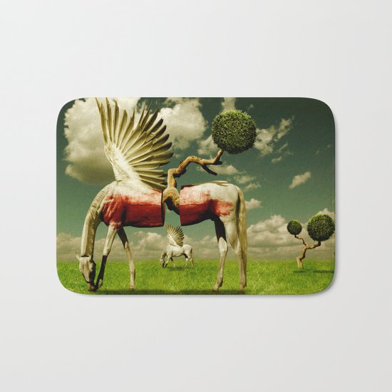 Pegasus Divided Bath Mat