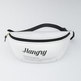 Hangry Definition Fanny Pack