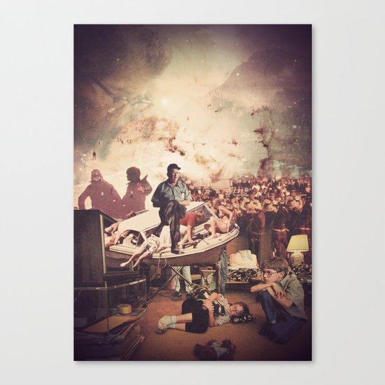'Television' Canvas Print