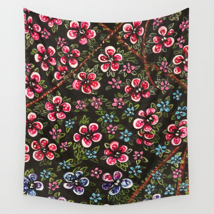 L'amour fait rougir Wall Tapestry