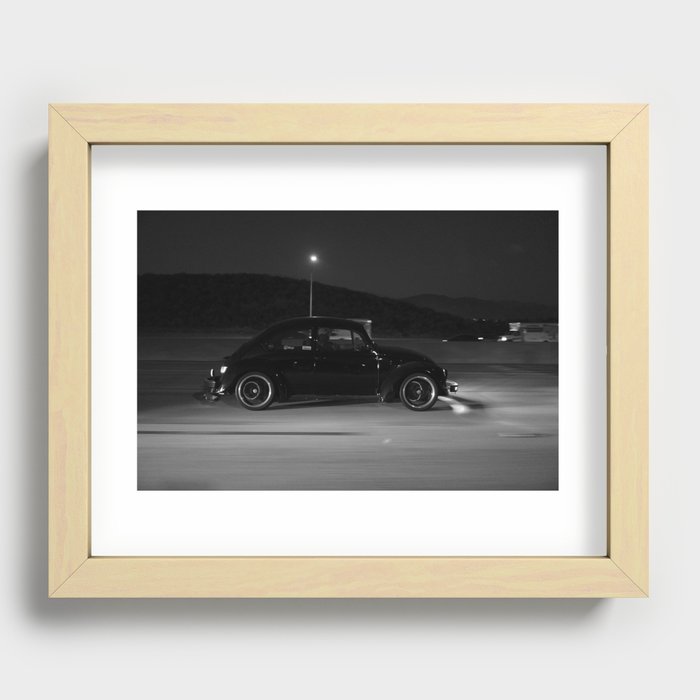 "Into The Night" Recessed Framed Print