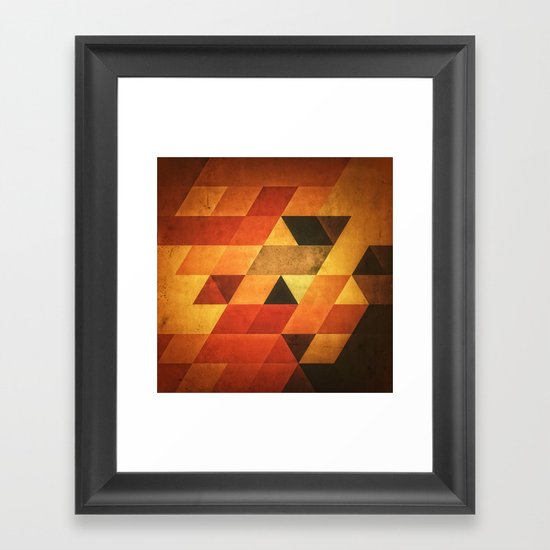 Dyyp Ymbyr Framed Art Print