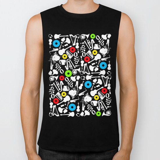 music Biker Tank