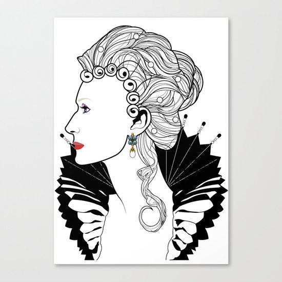 Elizabeth I. Canvas Print