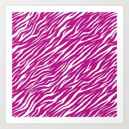 Zebra 05 Art Print