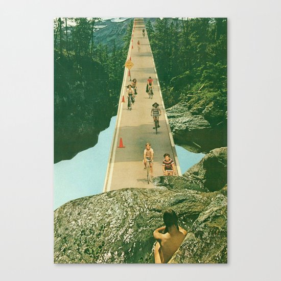 here comes the summer Canvas Print