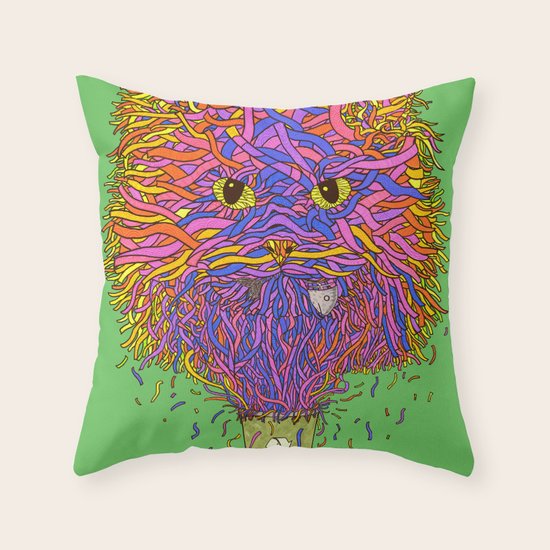 Recycle Throw Pillow
