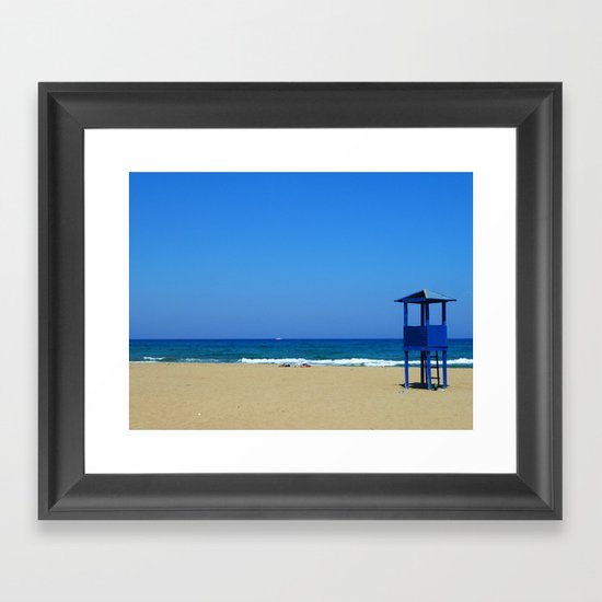 Creta Seeside Framed Art Print