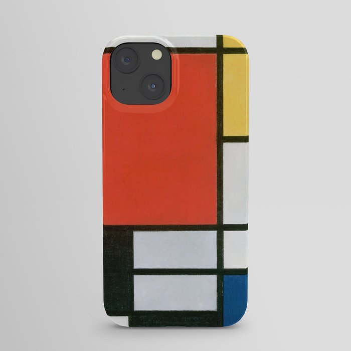 Piet Mondrian, Composition in red, yellow, blue and black iPhone Case
