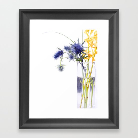 Floral Framed Art Print