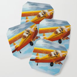 Yellow Plane, Blue Sky Coaster