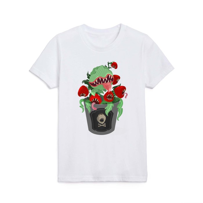 'Carnivorous Strawberries' - Halloween Mood  Kids T Shirt