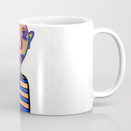 Laugh love forgive Handdrawn artwork Mental Health Abstract art Coffee Mug
