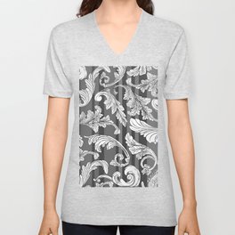 New Gothic Fashion Dark por  Miguel Matos Art V Neck T Shirt