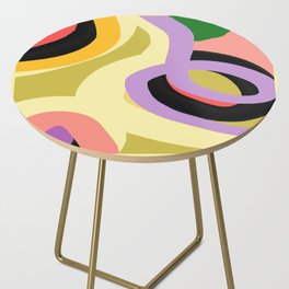 Abstract Line 35 Side Table