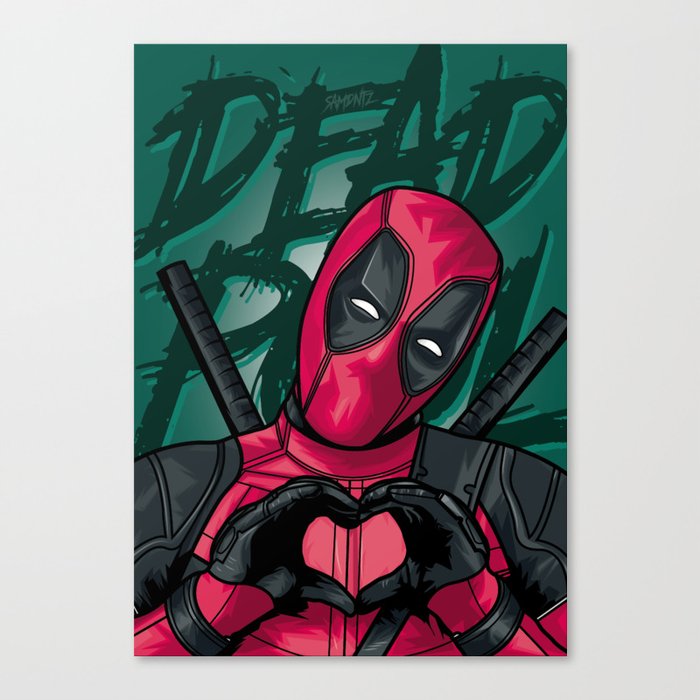 Deadpool2 Canvas Print