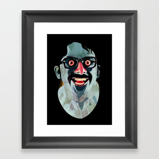 Portrait of Alonso Quijada Framed Art Print