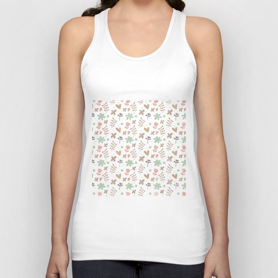 Colorful Lovely Pattern II Unisex Tank Top