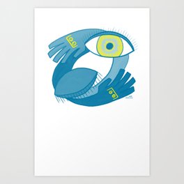 Embrace Art Print