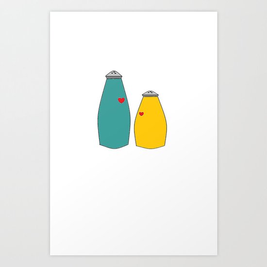 Salt and Pepper Art Print