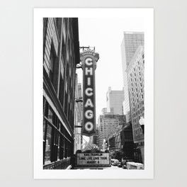 Chicago Sign Art Print