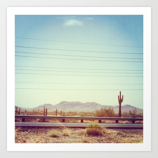 Desert Art Print