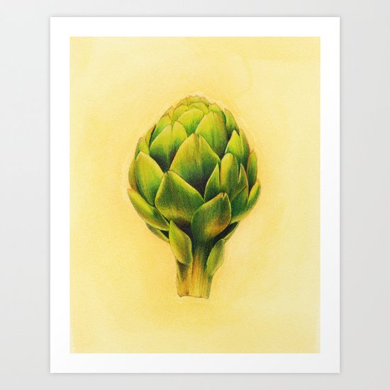 Artichoke Art Print