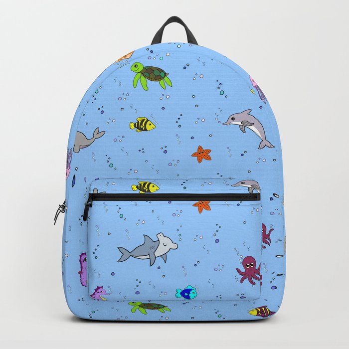 Sea creature backpack hot sale