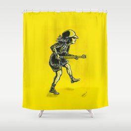 Angus Young Shower Curtain