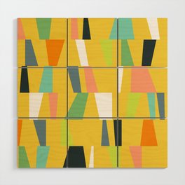 Modern Geometric 39 Wood Wall Art