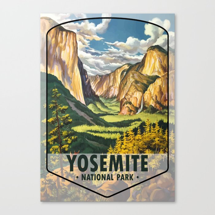 Yosemite National Park Canvas Print