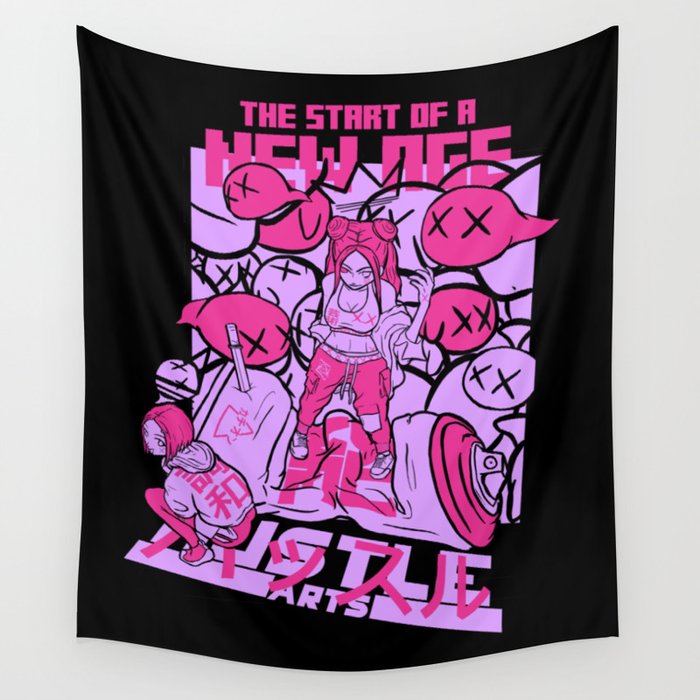 Let’s get crazy  Wall Tapestry