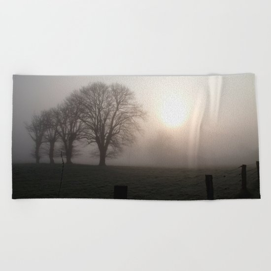 In the morning Beach Towel