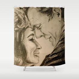 I Want To Love Like Johnny And June Shower Curtain