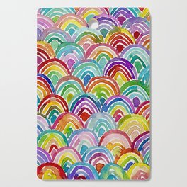 Infinite Rainbows Cutting Board