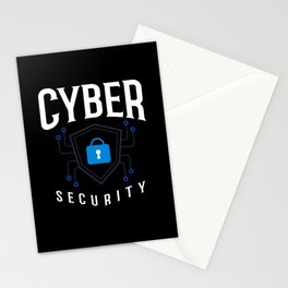 Cyber Security Analyst Engineer Computer Training Stationery Card