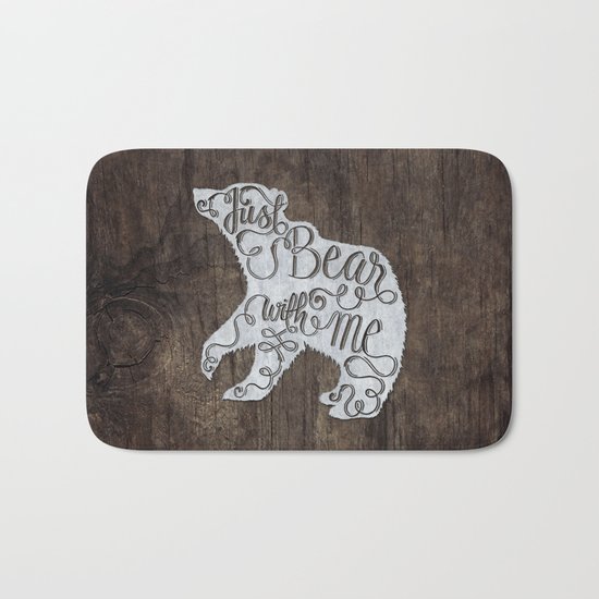 BEAR WITH ME Bath Mat