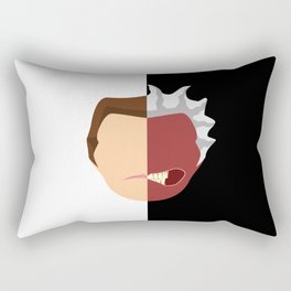 Two Faces Rectangular Pillow
