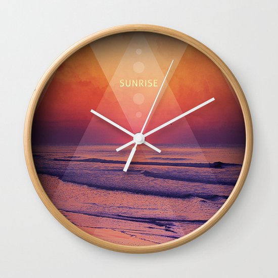 Sunrise Wall Clock