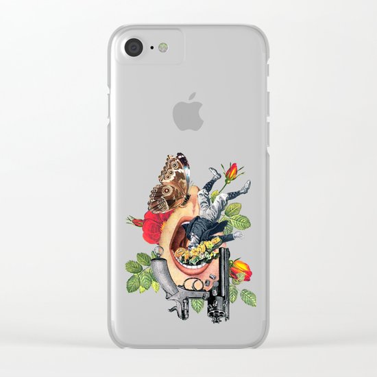 Throttled Infrastructure Clear iPhone Case