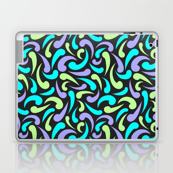 Rave Abstract Swirls Laptop & iPad Skin