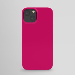 Bourgeois Pink iPhone Case