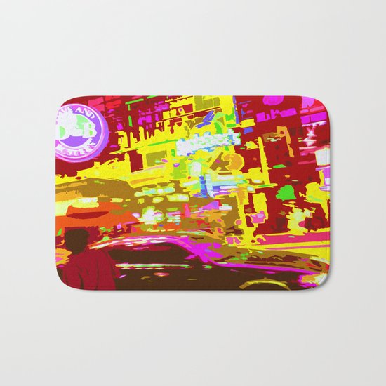 NY#9 Times Square2 Bath Mat