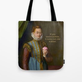 If you squint, it looks just like a salad. Tote Bag
