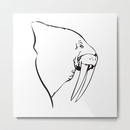 I Am The Walrus Too Metal Print